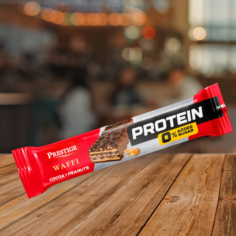 Prestige Waffi Wafer Protein cocoa and peanuts - prestige96.bg